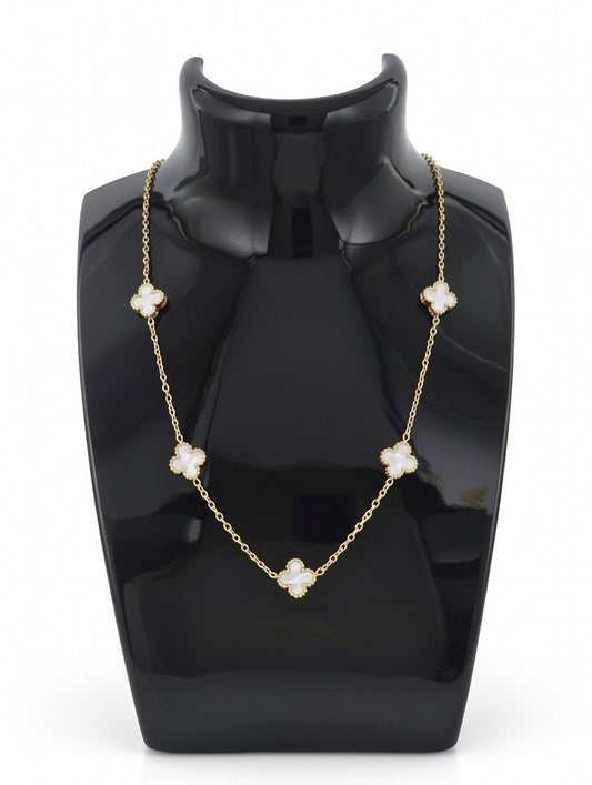 White Clover Necklace