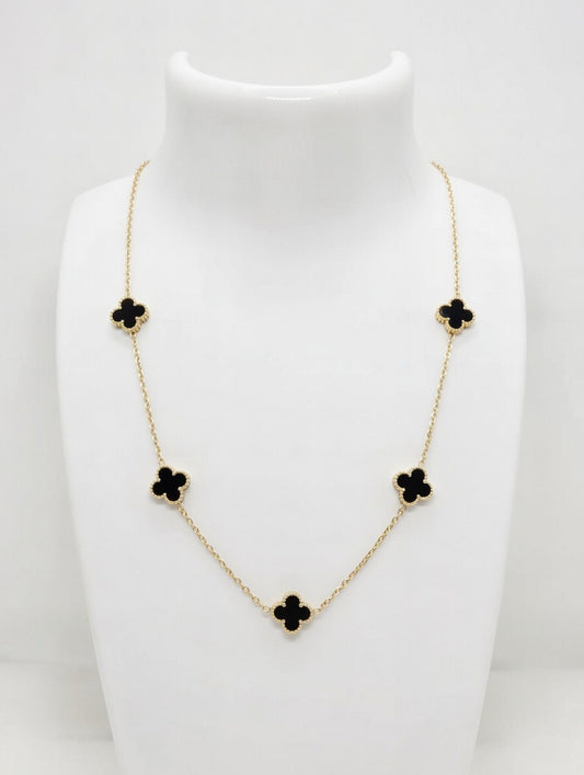 Black Clover Necklace